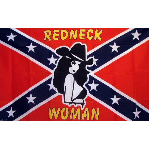rebel redneck woman 3x 5 novelty flag