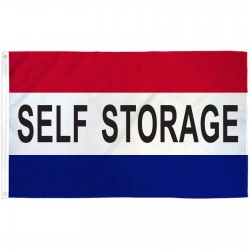 Self Storage Patriotic 3' x 5' Polyester Flag