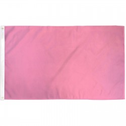 Solid Pink 3' x 5' Polyester Flag