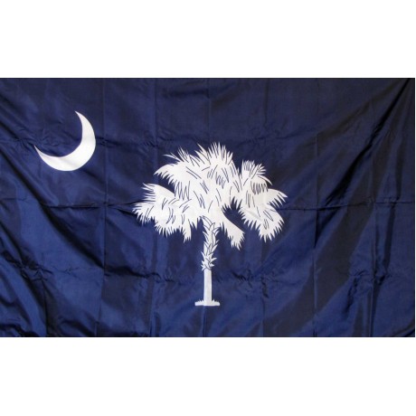 South Carolina 3'x 5' Solar Max Nylon State Flag