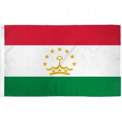 Tajikistan 3'x 5' Country Flag