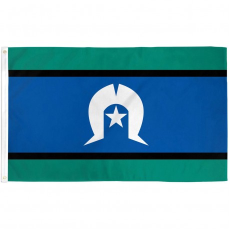 Torres Strait Islander 3'x 5' Country Flag