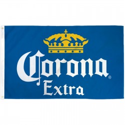 Corona Extra Blue 3' x 5' Polyester Flag