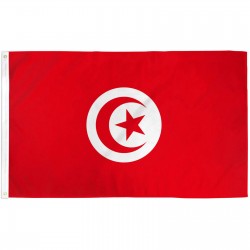 Tunisia 3'x 5' Country Flag