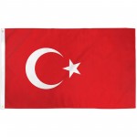 Turkey 3'x 5' Country Flag