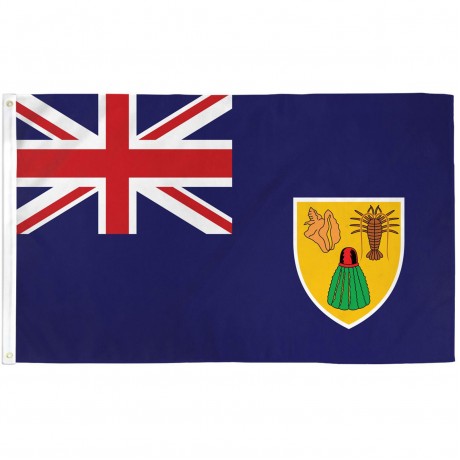 Turks & Caicos Islands 3'x 5' Country Flag