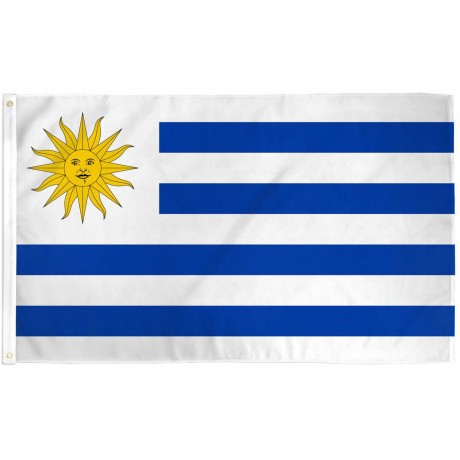 Uruguay 3'x 5' Country Flag