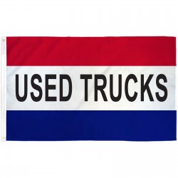 Used Trucks Patriotic 3' x 5' Polyester Flag