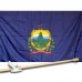 VERMONT 3' x 5'  Flag, Pole And Mount.