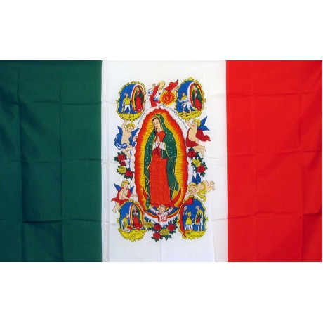 Virgin Lady of Guadalupe Religious 3'x 5' Flag