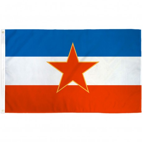 Yugoslovia 3'x 5' Country Flag