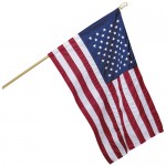 American Flag 28"x 40" Sleeve Banner