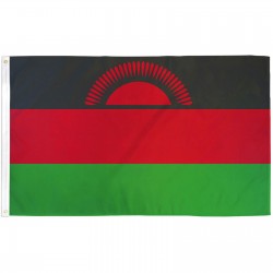 Malawi 3' x 5' Polyester Flag