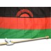 MALAWI COUNTRY 3' x 5'  Flag, Pole And Mount.