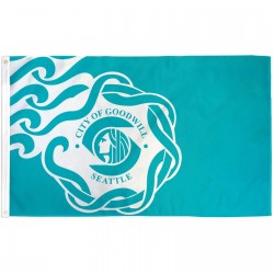 Seattle City 3' x 5' Polyester Flag