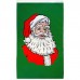 Santa Green Vertical 3' x 5' Polyester Flag