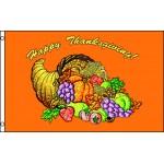 Happy Thanksgiving 3' x 5' Polyester Flag
