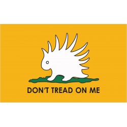 Libertarian Party Don't Tread On Me 3'x 5' Flag