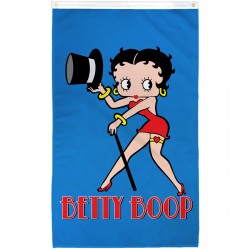 Betty Boop Vertical 3' x 5' Polyester Flag