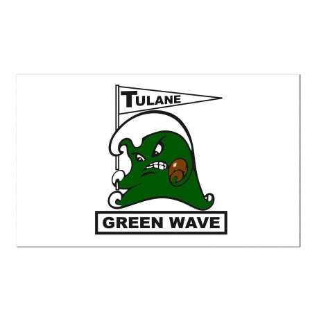 Tulane University 3'x5' Flag