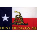 Don't Tread On Me Texas 3'x 5' Flag