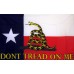Don't Tread On Me Texas 3'x 5' Flag
