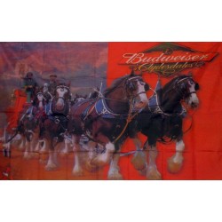 Busweiser Clydesdales 3' x 5' Flag