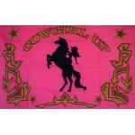 Cowgirl Up 3'x 5' Flag