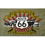 Route 66 3'x 5' Novelty Flag