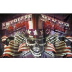 Skull American by Birth 3'x 5' Flag