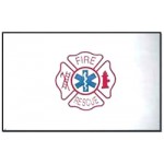 Fire And Rescue 3'x 5' Flag
