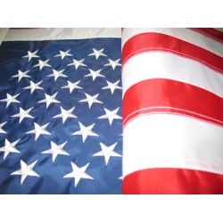 3'x5' Nylon Embroidered American Flag