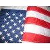 100% Nylon Embroidered American Flag - GOOD!