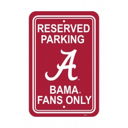 Alabama Crimson Tide 12-inch by 18-inch Parking Sign