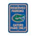 Florida Gators 12-inch by 18-inch Parking Sign