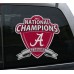 Alabama Crimson Tide 2012 Championship 12-inch Die Cut Window Film