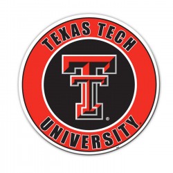 Texas Tech Red Raiders 12-inch Vinyl Magnet