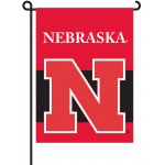 Nebraska Huskers Garden Banner Flag