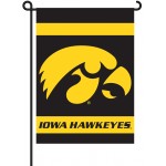 Iowa Hawkeyes Garden Banner Flag