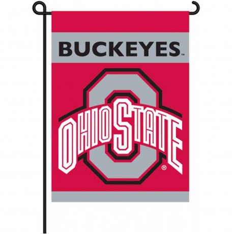 Ohio State Buckeyes Garden Banner Flag
