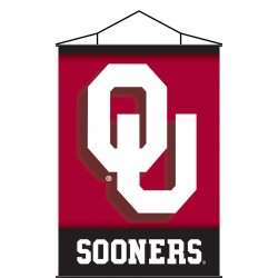 Oklahoma Sooners Indoor Scroll Banner