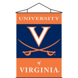 Virginia Cavaliers Indoor Scroll Banner