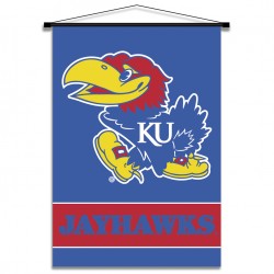 Kansas Jayhawks Indoor Scroll Banner