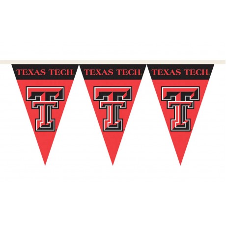 Texas Tech Red Raiders 25 Foot Party Pennants