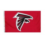 Atlanta Falcons Red 3' x 5' Polyester Flag