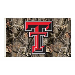Texas Tech Red Raiders Realtree Camo 3'x 5' Flag