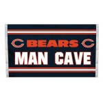 Chicago Bears MAN CAVE 3'x 5' NFL Flag