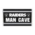 Oakland Raiders MAN CAVE 3'x 5' NFL Flag