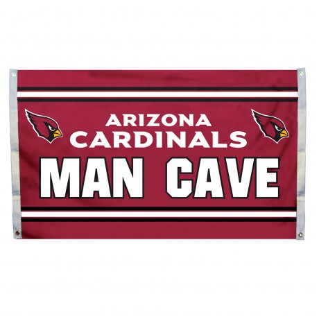 Arizona Cardinals MAN CAVE 3'x 5' NFL Flag