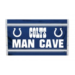 Indianapolis Colts MAN CAVE 3'x 5' NFL Flag